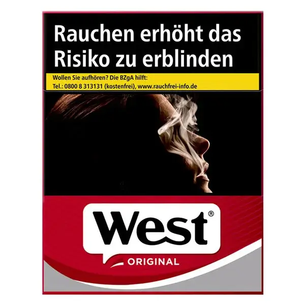 Die West Original Zigaretten in 5XL.