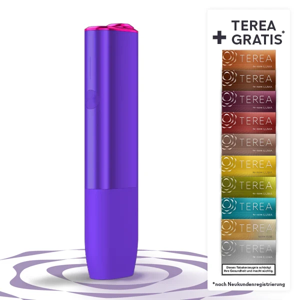 IQOS ILUMA ONE Neon Limited Edition + bis zu 60 TEREA Sticks nach Registrierung* bei IQOS IQOS ILUMA ONE Neon Limited Edition + bis zu 60 TEREA Sticks nach Registrierung* bei IQOS