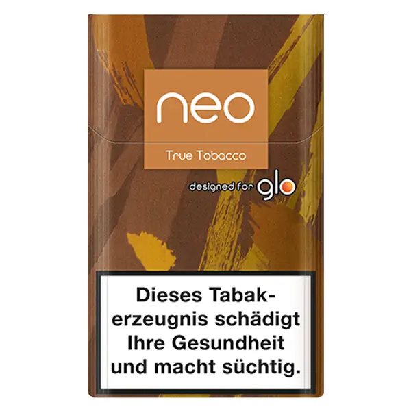 Die Neo Sticks for glo im Geschmack True Tobacco