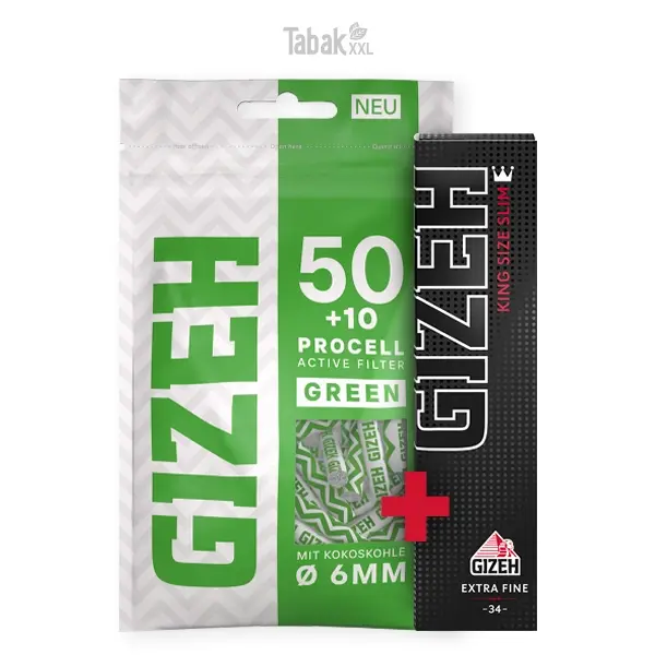 gizeh-procell-filter-green-blaettchen-king-size-slim gizeh-procell-filter-green-blaettchen-king-size-slim