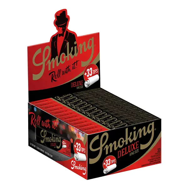 smoking-blaettchen-deluxe-king-size-24-x-33-blatt-tips-box smoking-blaettchen-deluxe-king-size-24-x-33-blatt-tips-box