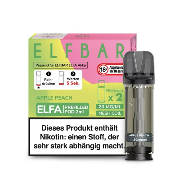 elfbar-e-zigarette-elfa-pods-apple-peach-20-mg-einweg