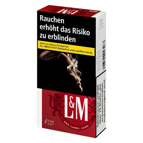 Die L&M Red Label Long Zingaretten.