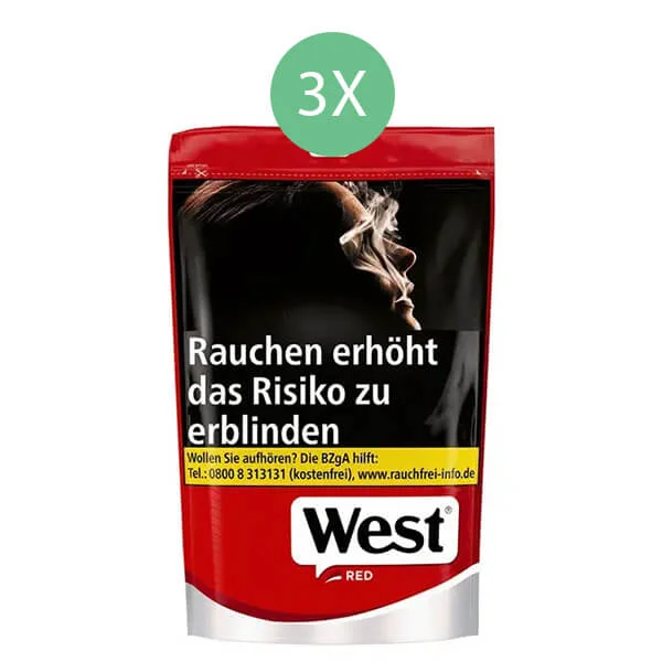 3 x West mit Zubehör