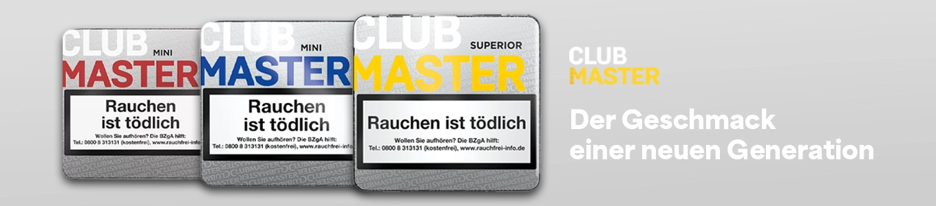 clubmaster zigarillos sorten