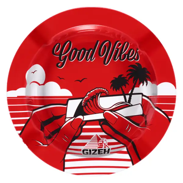 gizeh-ashtray-good-vibes-13-5-cm-durchmesser gizeh-ashtray-good-vibes-13-5-cm-durchmesser
