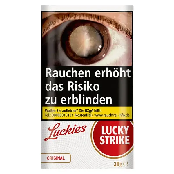 Lucky Strike Original Red Drehtabak 30g Pouch