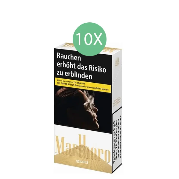 Marlboro Zigaretten Gold Long Original Pack Stange