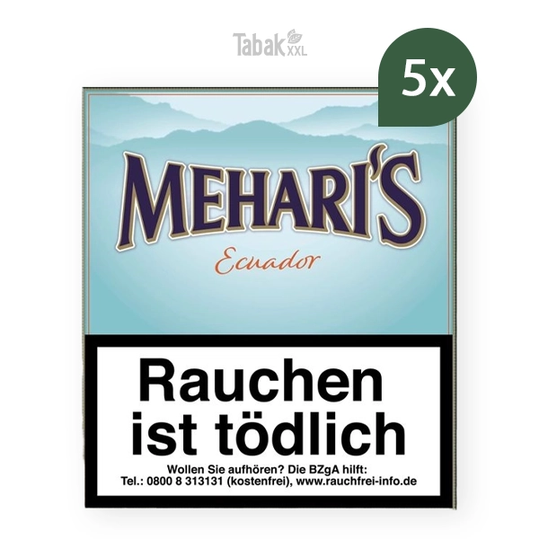 meharis zigarillos ecuador blau m stange