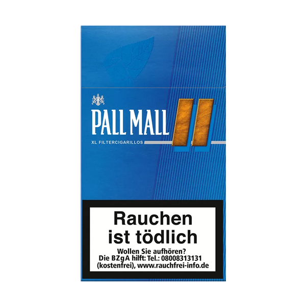 Pall Mall Zigarillos Blau XL mit Filter