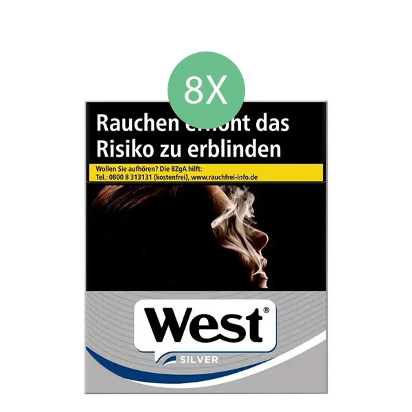 West Zigaretten Silver XXL Stange West Zigaretten Silver XXL Stange