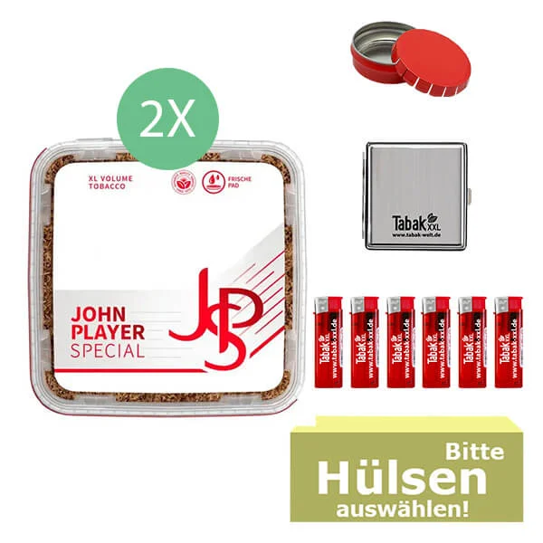 JPS John Player Tabak 2 x Eimer mit wählbaren Hülsen