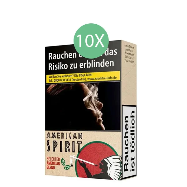 American Spirit Zigaretten Selected Red Big Pack L Stange American Spirit Zigaretten Selected Red Big Pack L Stange