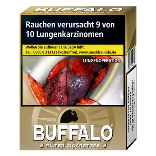 Buffalo Zigaretten Gold Big Pack 