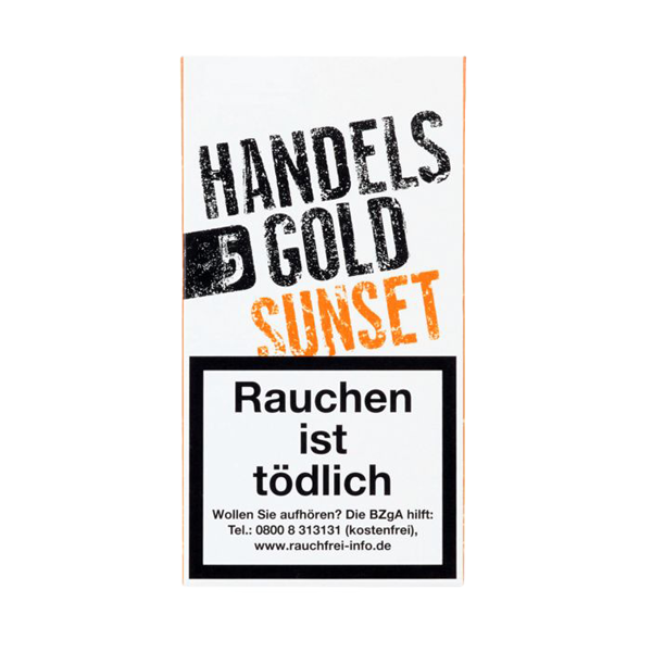 Handelsgold Zigarillos Sunset XS Pfirsich