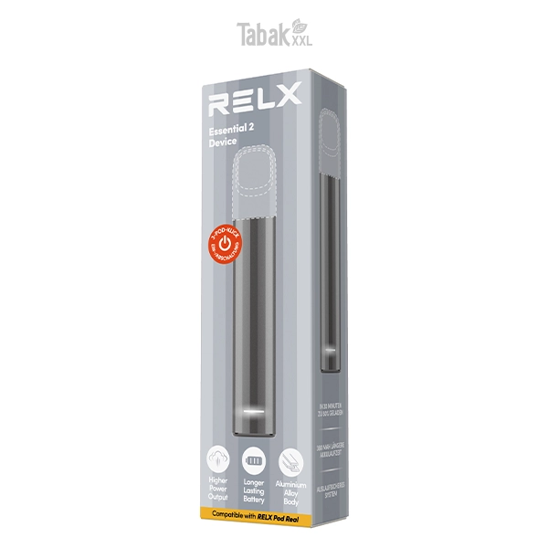 RELX E-Zigarette Essential 2 Device Grey RELX E-Zigarette Essential 2 Device Grey