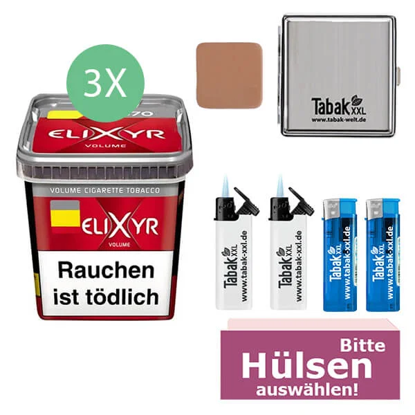 3 x Elixyr Box mit Metall Etui