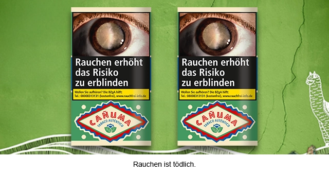 Canuma Tabak Gruen kaufen - kraeftigere Sorte