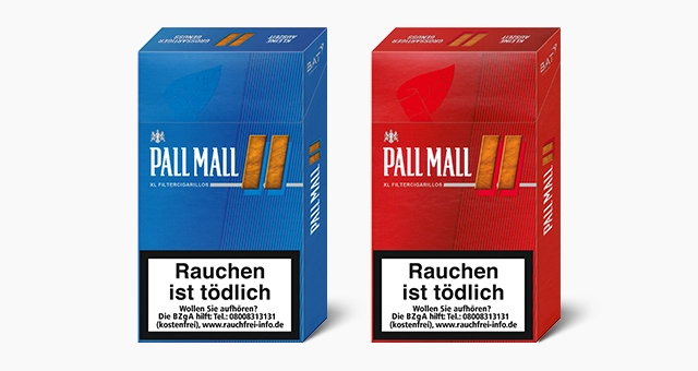 pall mall zigarillos nikotingehalt