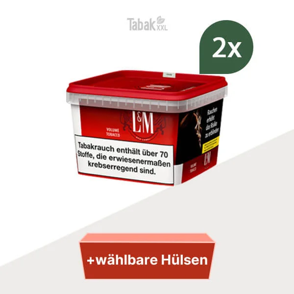 2x L&M Volumentabak Big Box mit wählbarem Zubehör