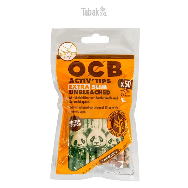 ocb-activ-tips-extra-slim-unbleached-50-x-6-mm-limited-edition-beutel
