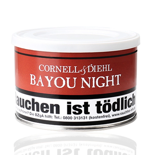 cornell und diehl pfeifentabak bayou night dose