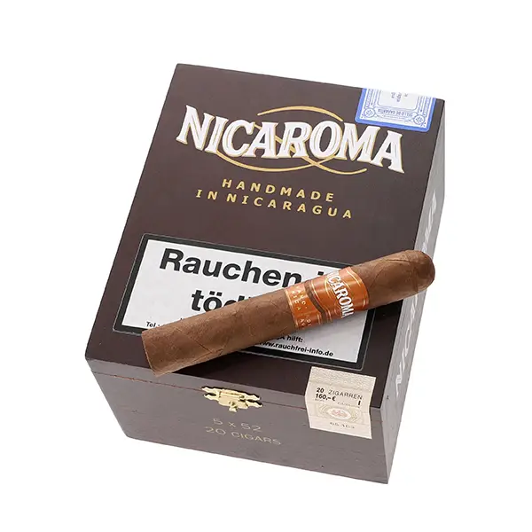 nicaroma zigarren 5x52 kiste packung