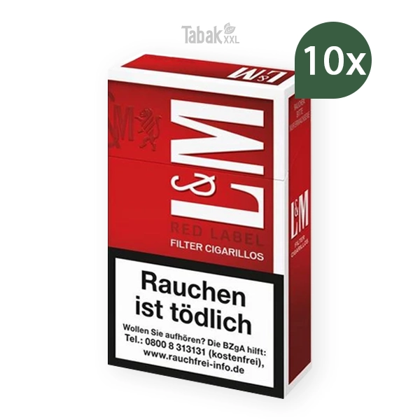 l m zigarillos red label m mit filter stange stange l m zigarillos red label m mit filter stange stange