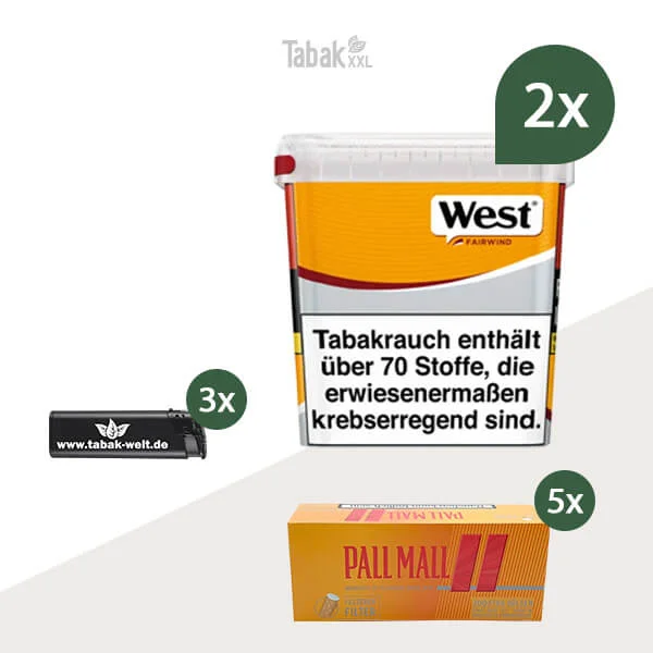 west-yellow-volumentabak-2x-giga-box-mit-pall-mall-huelsen