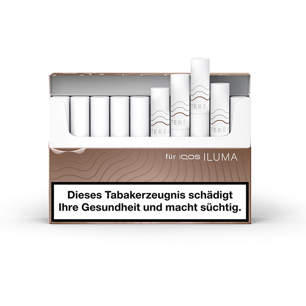 IQOS TEREA STICKS TEAK 20ER PACKUNG offen