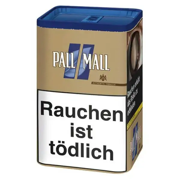 Pall Mall Authentic Blue Feinschnitttabak ohne Zusätze 72g Dose