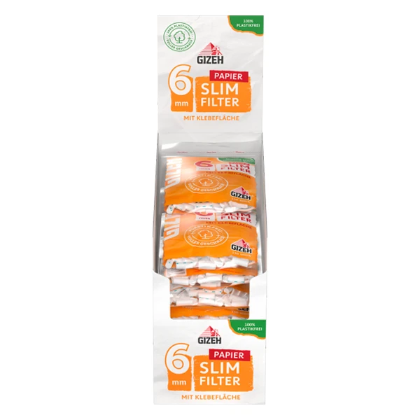 gizeh-papier-slim-filter-120-x-6-mm-20er-box-frontal gizeh-papier-slim-filter-120-x-6-mm-20er-box-frontal