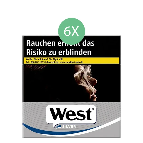 West Zigaretten Silver 4XL Stange