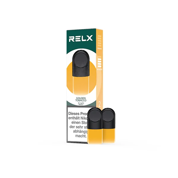 RELX Pods Golden Tobacco 18 mg