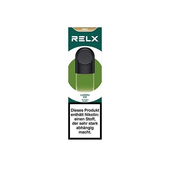 RELX Pods Pro Ludou Ice 18 mg front