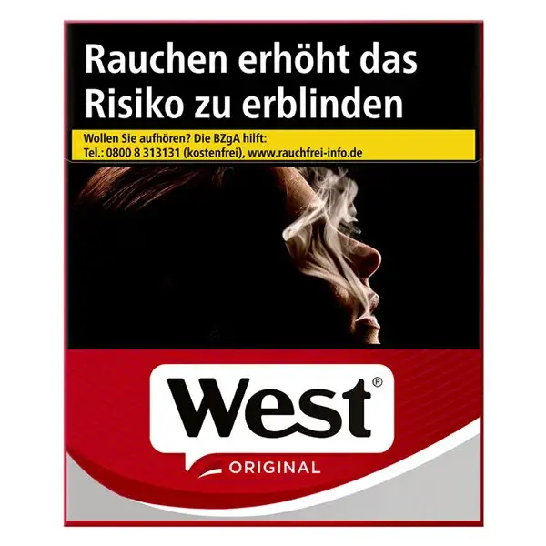 Die West Original Zigaretten in XXL.