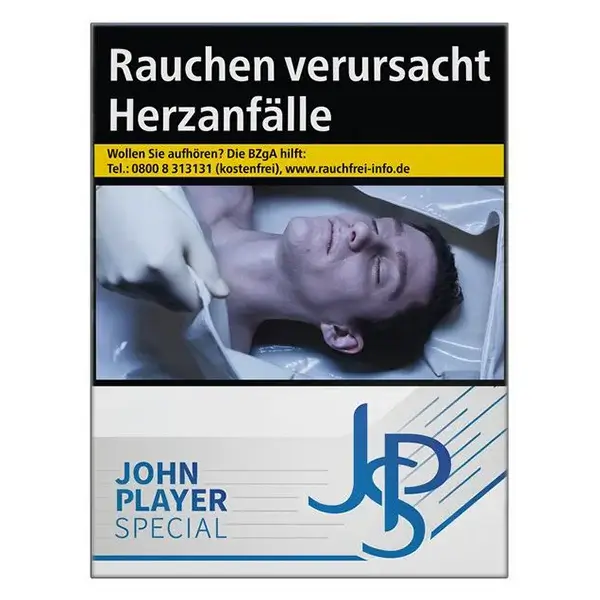 Die JPS Blue Zigaretten in XL.