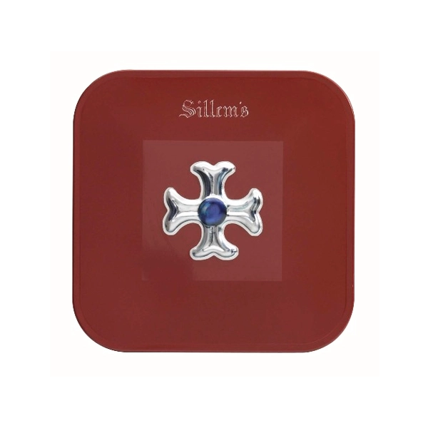 Sillem's Pfeifentabak Dose Rot Sillem's Pfeifentabak Dose Rot