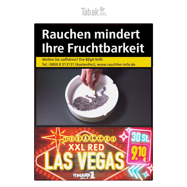 Las Vegas Zigaretten Red Maxi Box