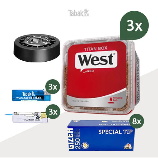 west-tabak-3-x-box-mit-gizeh--hulsen-xxl west-tabak-3-x-box-mit-gizeh--hulsen-xxl