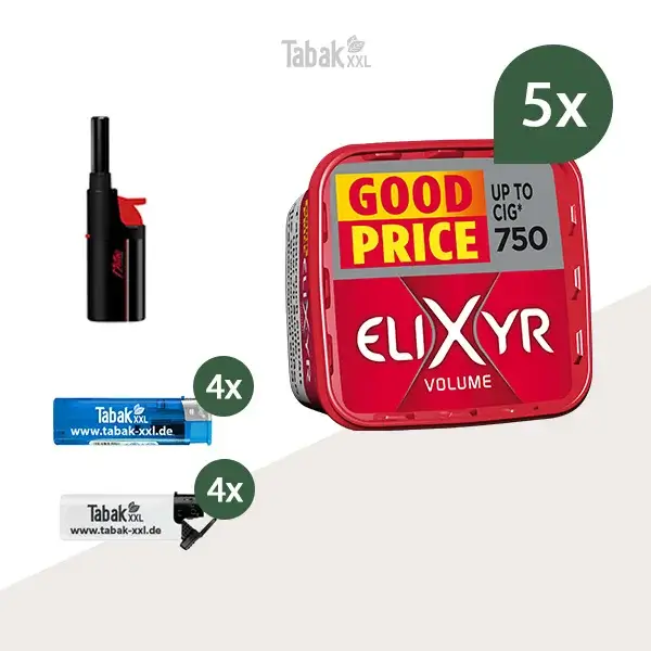 5x-elixyr-volumentabak-red-rot-eimer-mit-stabfeuerzeug