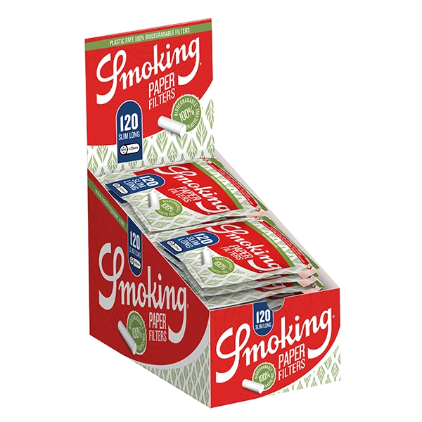 smoking_slim_long_paper_filter_plastikfrei_22_x_6_mm_30er_box smoking_slim_long_paper_filter_plastikfrei_22_x_6_mm_30er_box