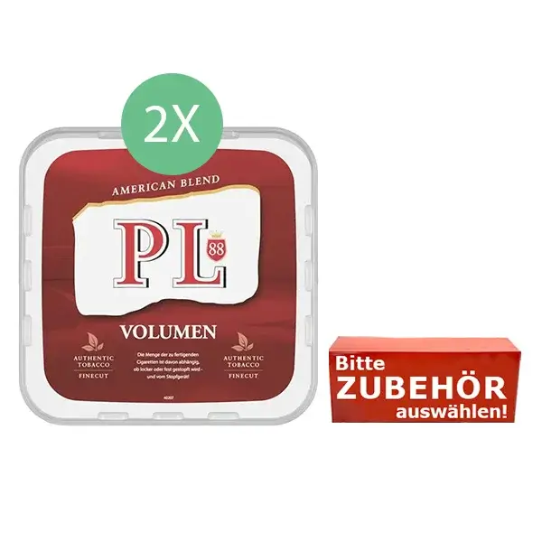 PL88 Tabak Red 2 x Eimer mit wählbarem Zubehör