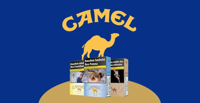 Camel Zigaretten Webseite