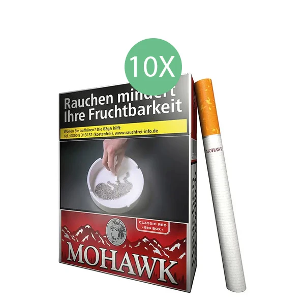 Mohawk Zigaretten Classics Red King Size Stange Mohawk Zigaretten Classics Red King Size Stange