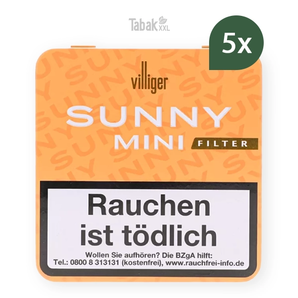villiger zigarillos sunny mini orange m mit filter stange villiger zigarillos sunny mini orange m mit filter stange