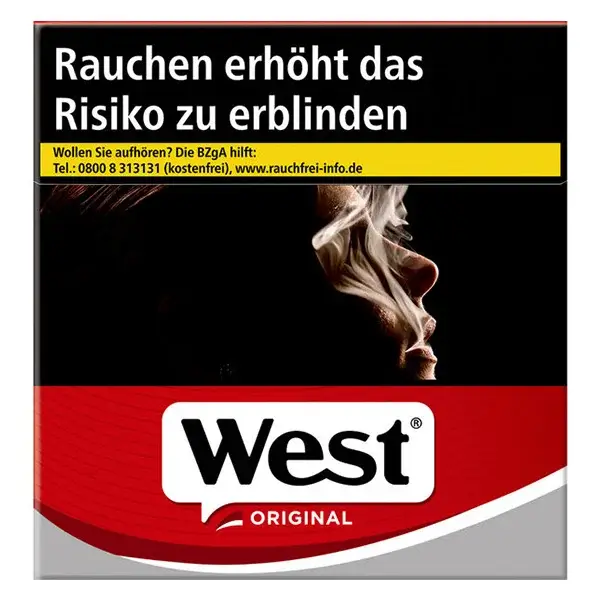 Die West Original Zigaretten in 4XL.