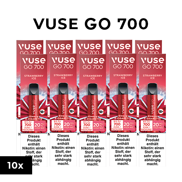 10x vuse go 700 strawberry ice