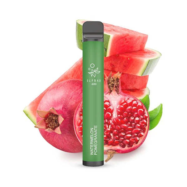 elfbar e zigarette 600 watermelon pomegranate 20 mg einweg