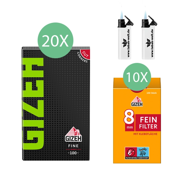 20x-gizeh-blaettchen-black-fine-100-blatt-+-10x-gizeh-fein-filter-+-2x-sturmfeuerzeuge